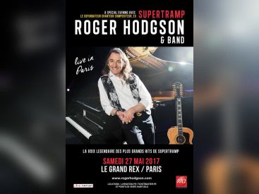 Roger Hodgson & Band en concert au Grand Rex de Paris en 2017