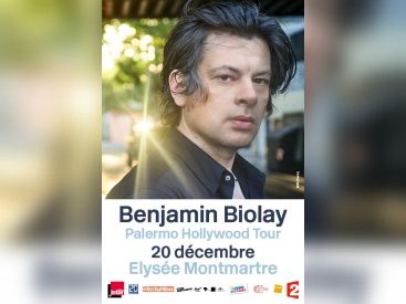 Benjamin Biolay en concert à l’Elysée Montmartre de Paris en décembre 2016