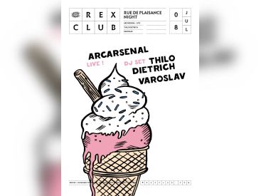 Rue de Plaisance Night au Rex Club