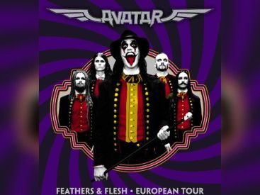 Avatar en concert au Trabendo de Paris en décembre 2016