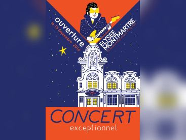 Réouverture de l'Elysée Montmartre le 15 septembre 2016 avec -M- en concert