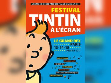 Festival Tintin à l'écran au Grand Rex de Paris en 2017