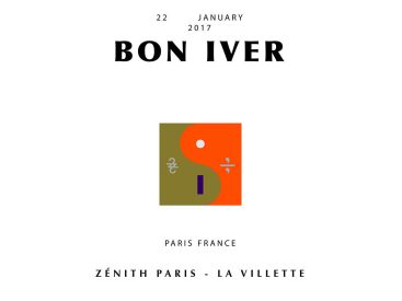 Bon Iver en concert au Zénith de Paris en 2017