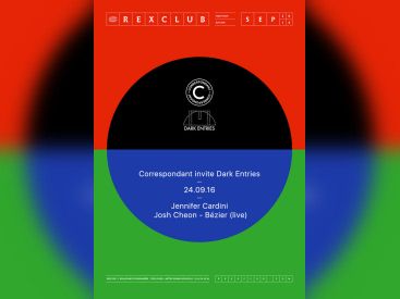 Correspondant invite Dark Entries au Rex Club
