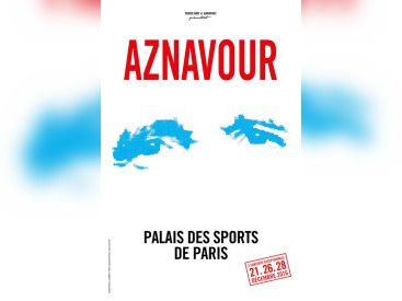 Charles Aznavour en concerts au Palais des Sports de Paris en décembre 2016