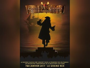 Pirates des Caraïbes 2 en ciné-concert au Grand Rex de Paris en 2017