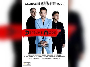 Depeche Mode en concert au Stade de France en juillet 2017