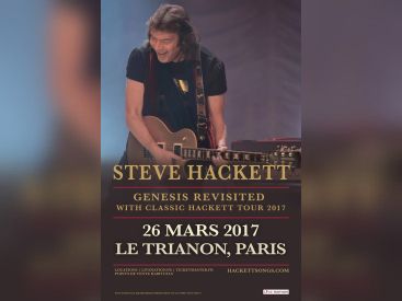 Steve Hackett en concert au Trianon de Paris en mars 2017