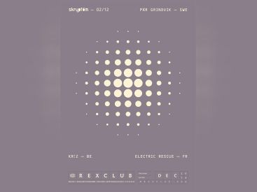 Skryptöm au Rex Club avec Pär Grindvik
