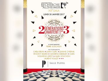 2 générations chantent pour la 3ème : concert à La Salle Pleyel de Paris 