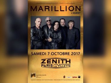 Marillion en concert au Zénith de Paris en octobre 2017