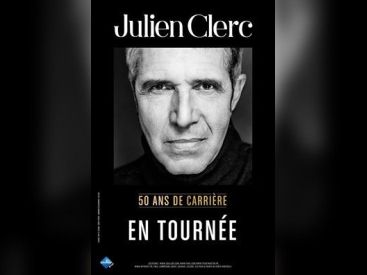 Julien Clerc en concert à Paris pour ses 50 ans de carrière