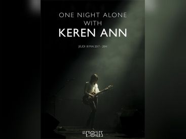 Keren Ann en concert intimiste aux Etoiles à Paris en mai 2017