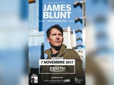 James Blunt en concert au Zénith de Paris en novembre 2017