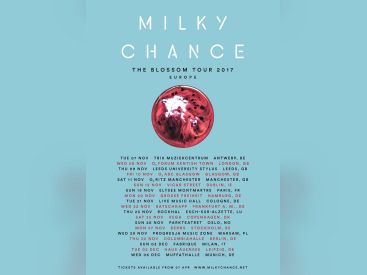 Milky Chance en concert à L'Elysée Montmartre de Paris en novembre 2017