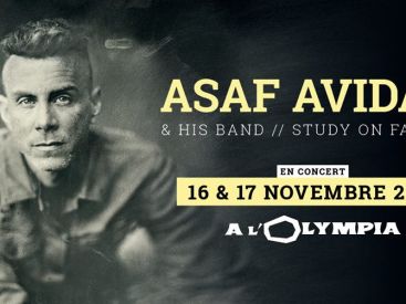 Asaf Avidan en concerts à l’Olympia de Paris en novembre 2017
