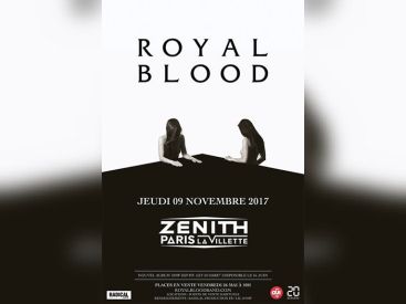 Royal Blood en concert au Zénith de Paris en novembre 2017