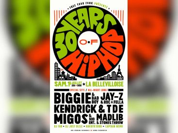 Free Your Funk à La Bellevilloise : 30 Years of Hip Hop