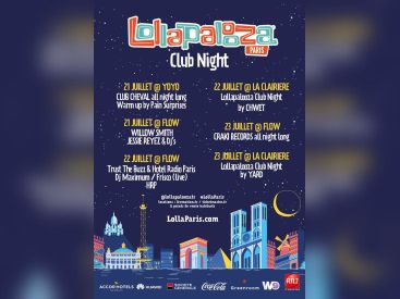 Lollapalooza Club Night à Paris