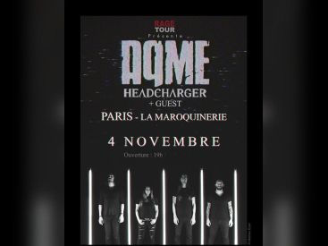 AqME en concert à La Maroquinerie de Paris en novembre 2017