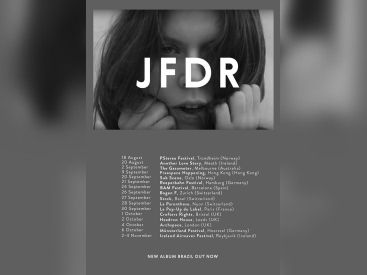 JFDR en concert au Pop Up du Label en septembre 2017