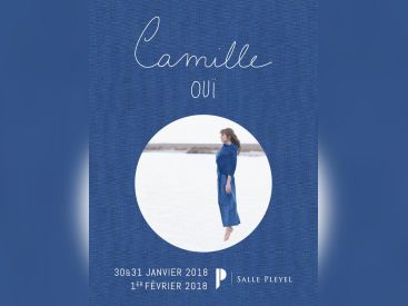 Camille en concert à La Salle Pleyel de Paris en 2018