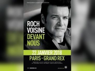 Roch Voisine en concert au Grand Rex de Paris en janvier 2018