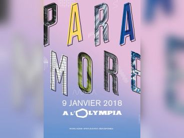 Paramore en concert à l’Olympia de Paris en janvier 2018 