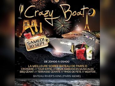 Crazy Boat Party au River's King
