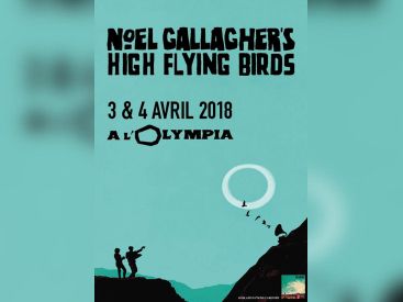 Noel Gallagher’s High Flying Birds en concert à l’Olympia de Paris en avril 2018