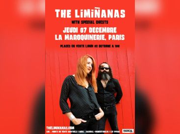 The Limiñanas en concert à La Maroquinerie de Paris en décembre 2017