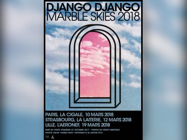 Django Django en concert à La Cigale de Paris en mars 2018