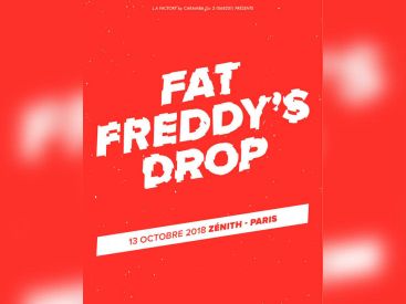 Fat Freddy’s Drop en concert au Zénith de Paris en octobre 2017