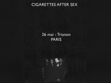 Cigarettes After Sex en concert au Trianon de Paris en mai 2018