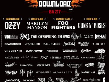 Download Festival Paris 2018 : Volbeat, Opeth, NOFX, Billy Talent... rejoignent la programmation 