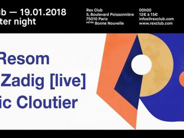 No Shelter Night au Rex Club avec Resom