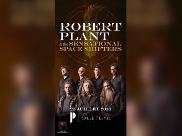 Robert Plant & The Sensation Space Shifters en concert à La Salle Pleyel de Paris en juillet 2018