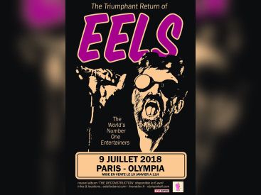 Eels en concert à l'Olympia de Paris en juillet 2018