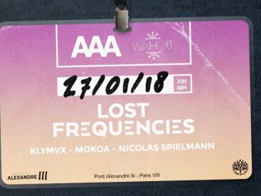 AAA x Wahou avec Lost Frequencies