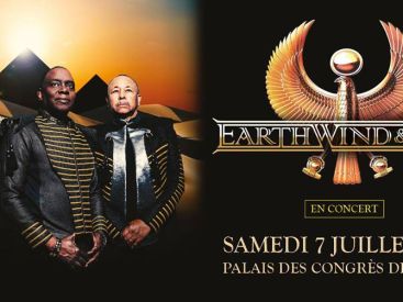 Earth, Wind & Fire en concert au Palais des Congrès de Paris en juillet 2018