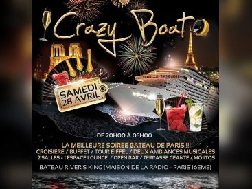 Crazy Boat Party de retour au River's King