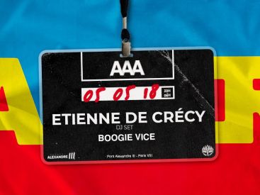Étienne de Crécy au AAA Paris
