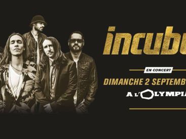 Incubus en concert à l'Olympia de Paris en septembre 2018