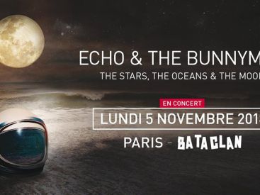 Echo and The Bunnymen en concert au Bataclan de Paris en novembre 2018