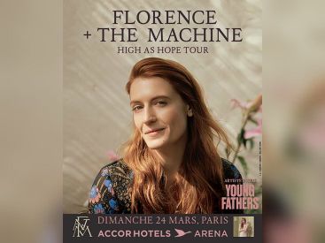 Florence and The Machine en concert à l'AccorHotels Arena Bercy de Paris en mars 2019