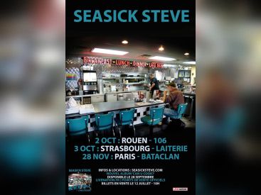 Seasick Steve en concert au Bataclan de Paris en novembre 2018