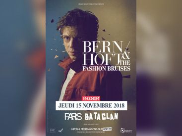 Bernhoft en concert au Bataclan de Paris en novembre 2018