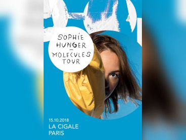 Sophie Hunger en concert à La Cigale de Paris en octobre 2018