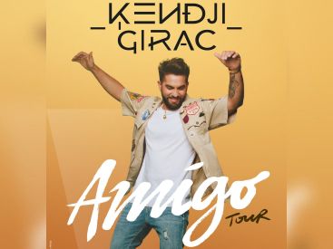 Kendji Girac en concert à l'AccorHotels Arena Bercy de Paris en novembre 2019 
