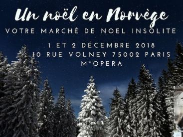 Marché de Noël Norvégien 2018 à Paris